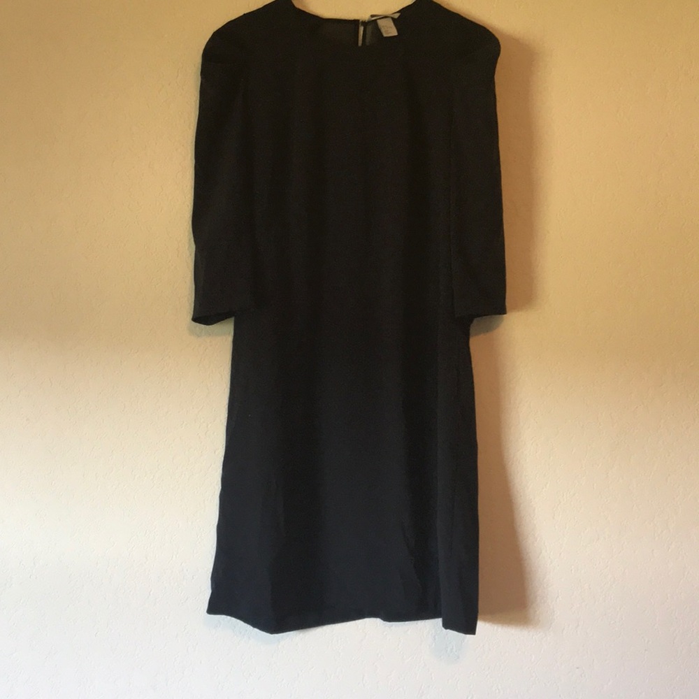 Navy long sleeve dress